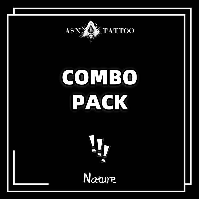 【NATURE COMBO PACK】丨Herbal Tattoo Sticker Semi-permanent tattoo