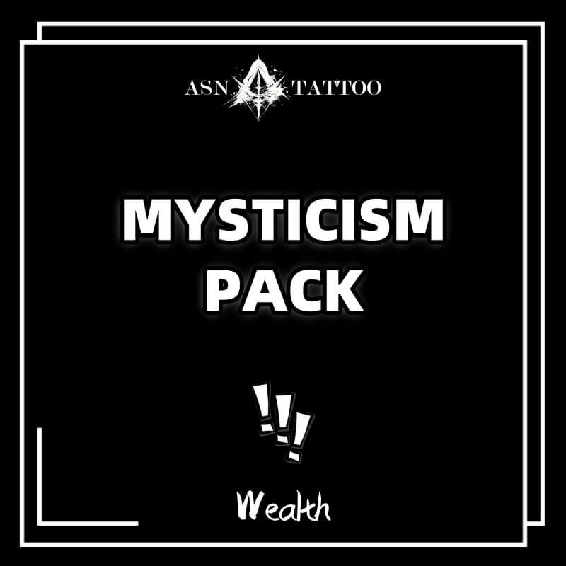 【WEALTH MYSTICISM PACK】丨Herbal Tattoo Sticker Semi-permanent tattoo